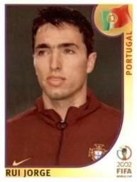 2002 Panini World Cup Stickers #302 Rui Jorge Front