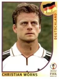 2002 Panini World Cup Stickers #319 Christian Wörns Front