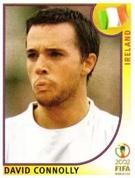 2002 Panini World Cup Stickers #363 David Connolly Front