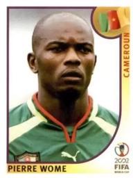 2002 Panini World Cup Stickers #374 Pierre Wome Front