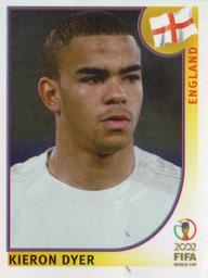 2002 Panini World Cup Stickers #429 Kieron Dyer Front