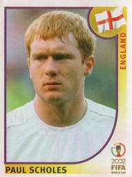 2002 Panini World Cup Stickers #433 Paul Scholes Front