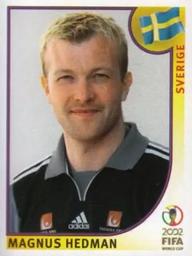 2002 Panini World Cup Stickers #441 Magnus Hedman Front