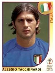 2002 Panini World Cup Stickers #466 Alessio Tacchinardi Front