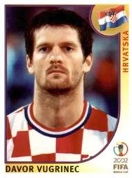 2002 Panini World Cup Stickers #488 Davor Vugrinec Front