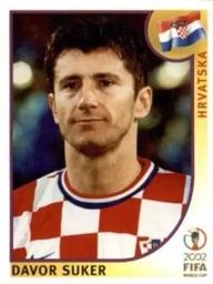 2002 Panini World Cup Stickers #489 Davor Suker Front