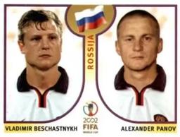 2002 Panini World Cup Stickers #530 Vladimir Beschastnykh / Alexander Panov Front