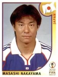 2002 Panini World Cup Stickers #544 Masashi Nakayama Front