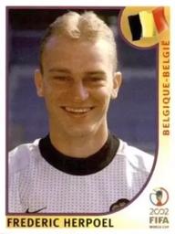 2002 Panini World Cup Stickers #566 Frederic Herpoel Front
