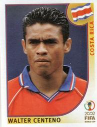 2002 Panini World Cup Stickers #232 Walter Centeno Front