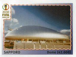 2002 Panini World Cup Stickers #23 Sapporo Dome Front
