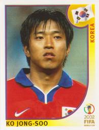 2002 Panini World Cup Stickers #252 Ko Jong-Soo Front