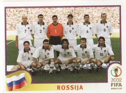 2002 Panini World Cup Stickers #524 Team Front