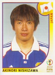 2002 Panini World Cup Stickers #545 Akinori Nishizawa Front