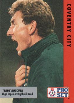 1991-92 Pro Set Fixtures #4 Terry Butcher Front