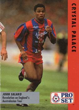1991-92 Pro Set Fixtures #5 John Salako Front
