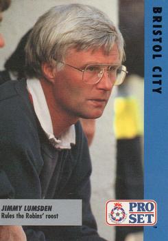 1991-92 Pro Set Fixtures #26 Jimmy Lumsden Front
