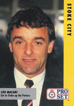 1991-92 Pro Set Fixtures #66 Lou Macari Front