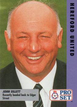 1991-92 Pro Set Fixtures #82 John Sillett  Front