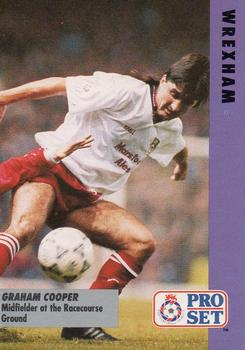 1991-92 Pro Set Fixtures #92 Graham Cooper Front