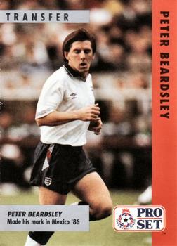 1991-92 Pro Set Fixtures #6 Peter Beardsley  Front
