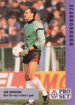 1991-92 Pro Set Fixtures #89 Ian Ironside Front