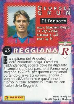 1997 Panini Calcio Serie A #23 Georges Grun Back
