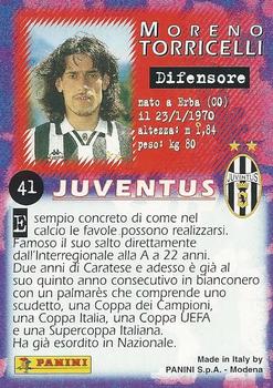 1997 Panini Calcio Serie A #41 Moreno Torricelli Back