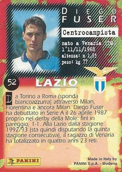 1997 Panini Calcio Serie A #52 Diego Fuser Back