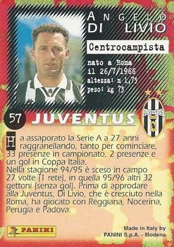 1997 Panini Calcio Serie A #57 Angelo Di Livio Back