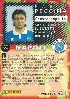 1997 Panini Calcio Serie A #60 Fabio Pecchia Back