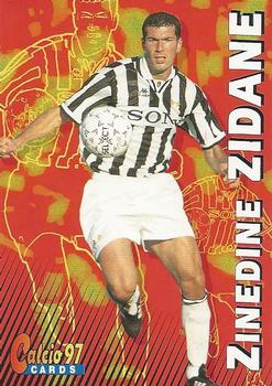 1997 Panini Calcio Serie A #75 Zinedine Zidane Front