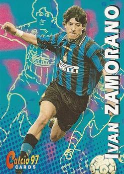 1997 Panini Calcio Serie A #88 Ivan Zamorano Front