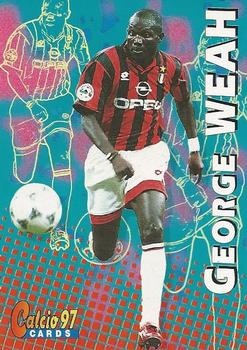 1997 Panini Calcio Serie A #89 George Weah Front