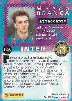 1997 Panini Calcio Serie A #106 Marco Branca Back