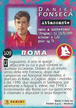 1997 Panini Calcio Serie A #109 Daniel Fonseca Back