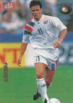 1998 Los Super Cards Del Mundial Francia #16 Eric Wynalda Front