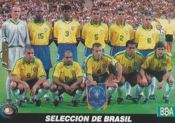1998 Los Super Cards Del Mundial Francia #98 Brazil Front
