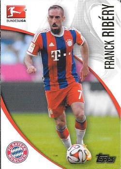 2014-15 Topps Chrome Bundesliga #163 Franck Ribéry Front