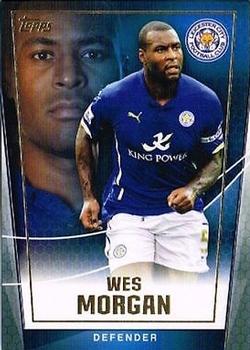 2015 Topps Premier Club #51 Wes Morgan Front