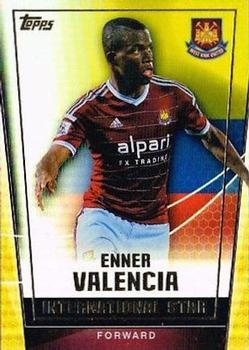 2015 Topps Premier Club #180 Enner Valencia Front
