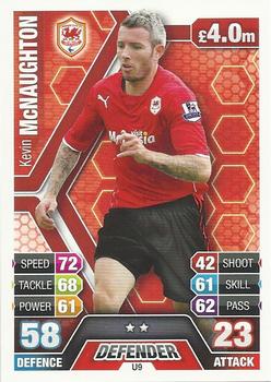 2013-14 Topps Match Attax Premier League Extra #U9 Kevin McNaughton Front