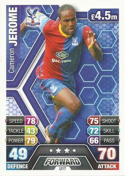 2013-14 Topps Match Attax Premier League Extra #U17 Cameron Jerome Front
