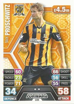 2013-14 Topps Match Attax Premier League Extra #U26 Nick Proschwitz Front