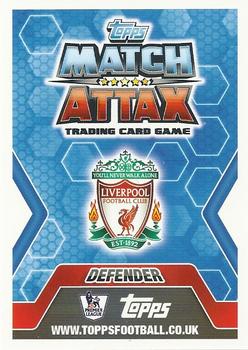 2013-14 Topps Match Attax Premier League Extra #U29 Jon Flanagan Back