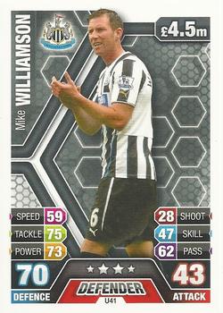 2013-14 Topps Match Attax Premier League Extra #U41 Mike Williamson Front