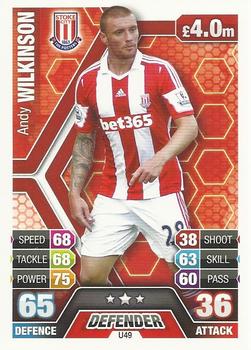 2013-14 Topps Match Attax Premier League Extra #U49 Andy Wilkinson Front