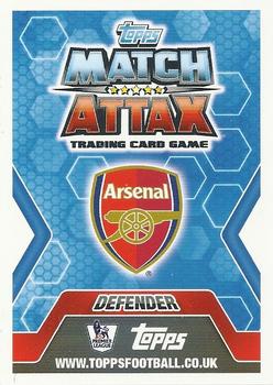 2013-14 Topps Match Attax Premier League Extra - Game Changer #GC1 Per Mertesacker Back