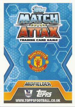 2013-14 Topps Match Attax Premier League Extra - Game Changer #GC21 Michael Carrick Back