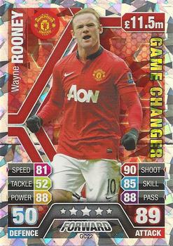 2013-14 Topps Match Attax Premier League Extra - Game Changer #GC22 Wayne Rooney Front